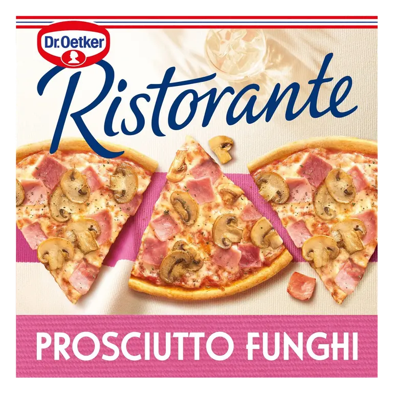 Ristorante Prosciutto Funghi Pizza 350g
