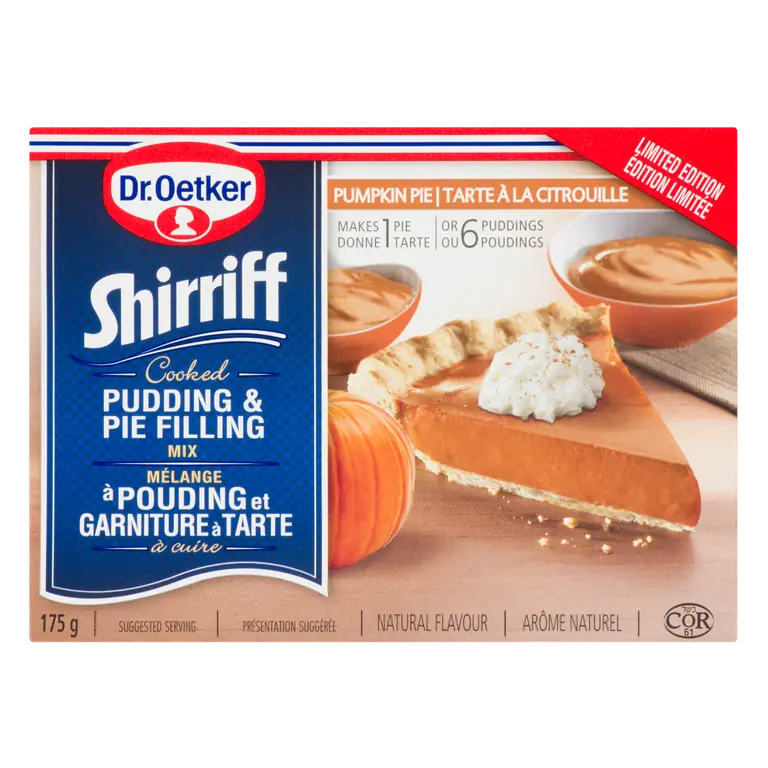 Shirriff Cooked Pie Filling Pumpkin 175 g