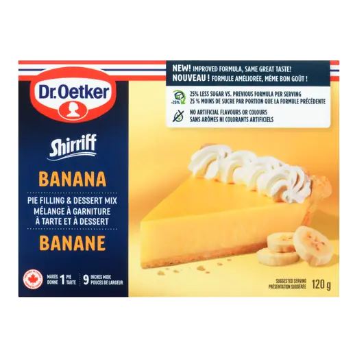 Pie Filling & Dessert Mix Banana 120 g