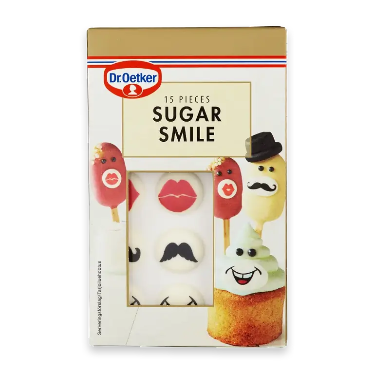 Sockerdekoration Sugar Smile 23g Dr. Oetker