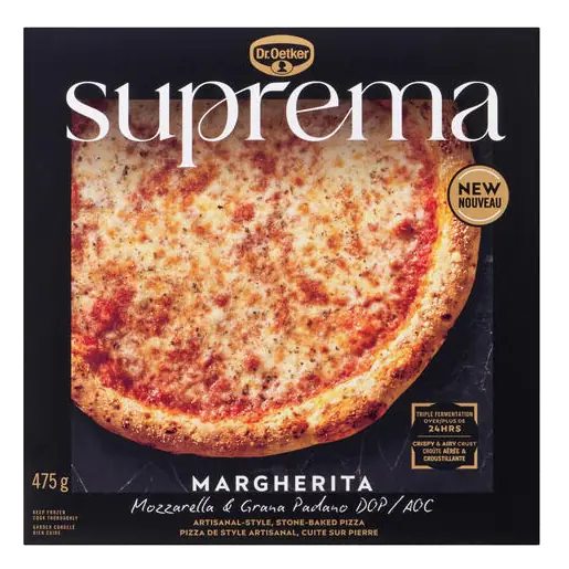 Suprema Frozen Pizza Margherita 475 g