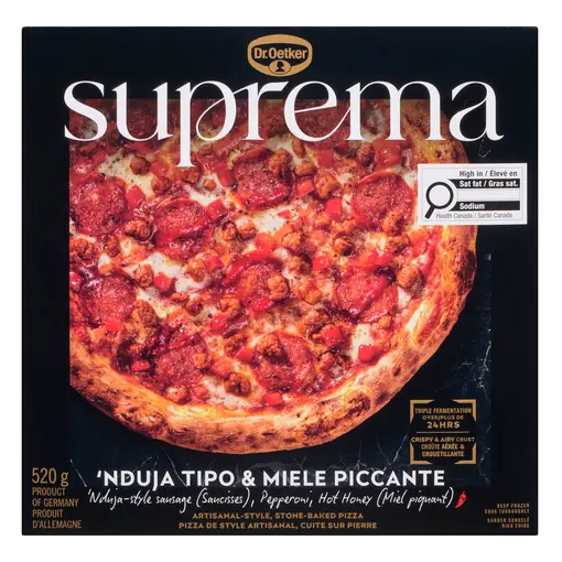 Suprema Frozen Pizza 'Nduja Tipo & Miele Piccante 520 g
