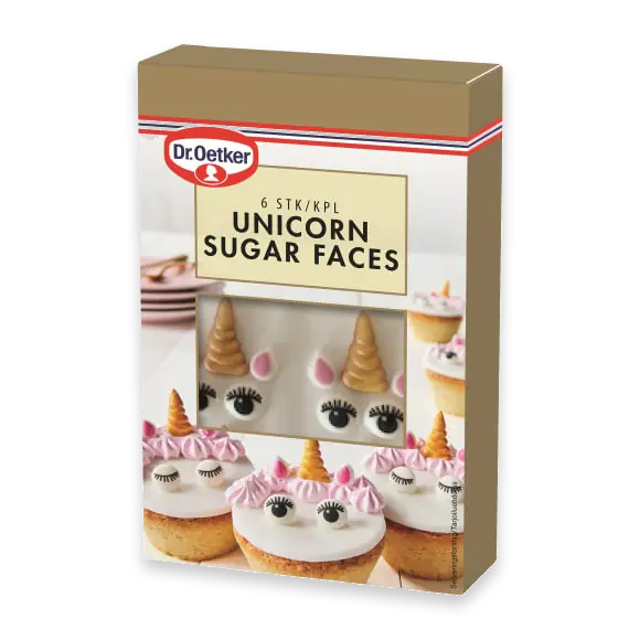 Unicorn Sugar Faces