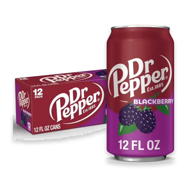 Blackberry Soda Cans
