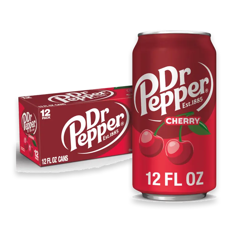 Cherry Soda Cans