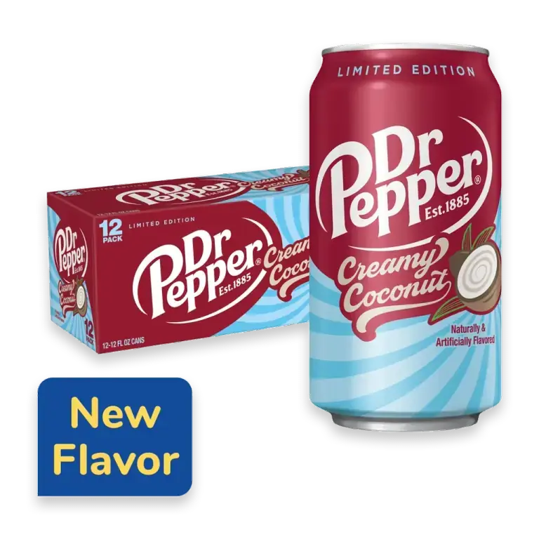 Creamy Coconut Soda Cans