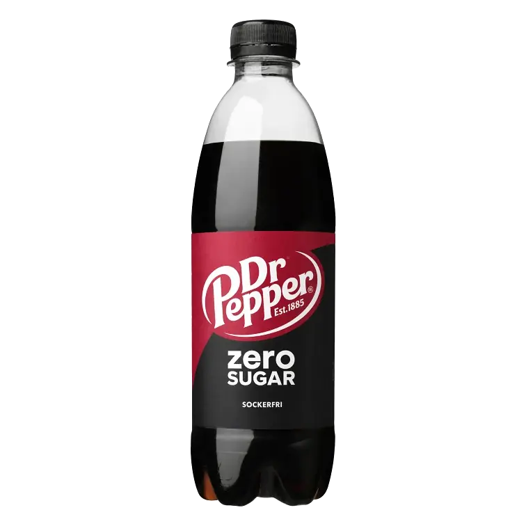 Läsk Dr.Pepper Zero 50cl