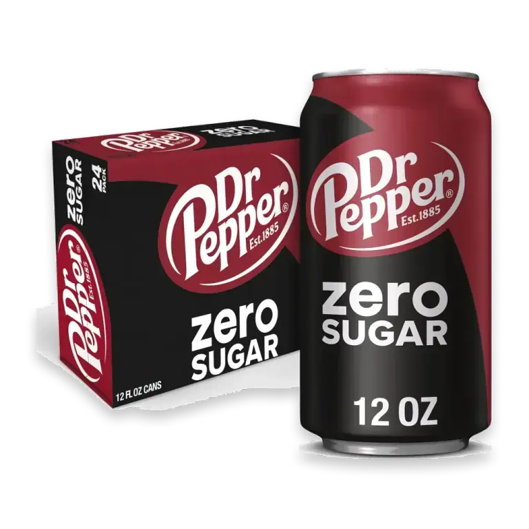 Zero Sugar Soda Cans