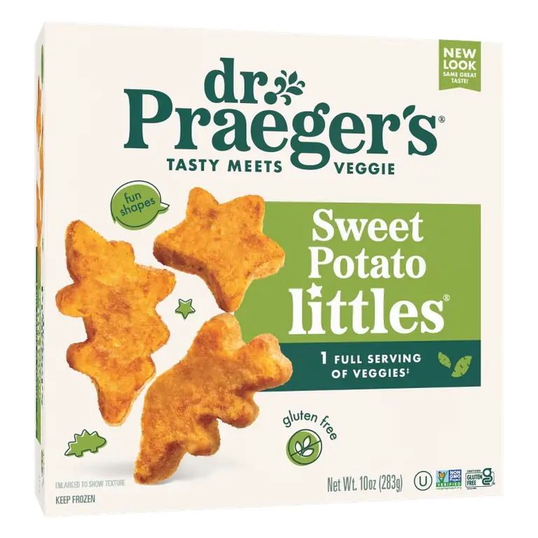 Dr. Praeger's Frozen Gluten Free Sweet Potato Littles, 10oz