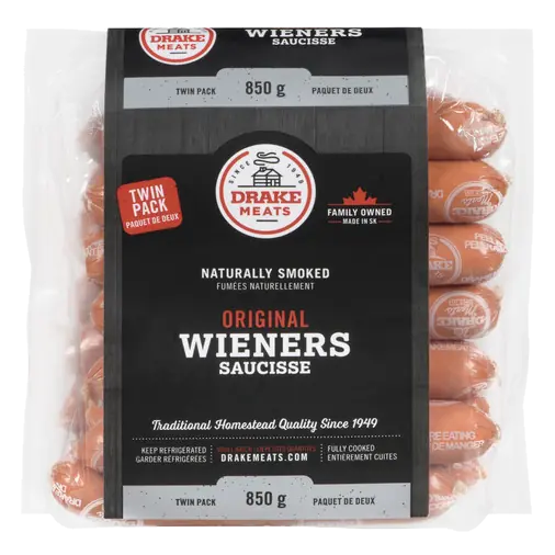 Drake Meats Wieners Original 850 g