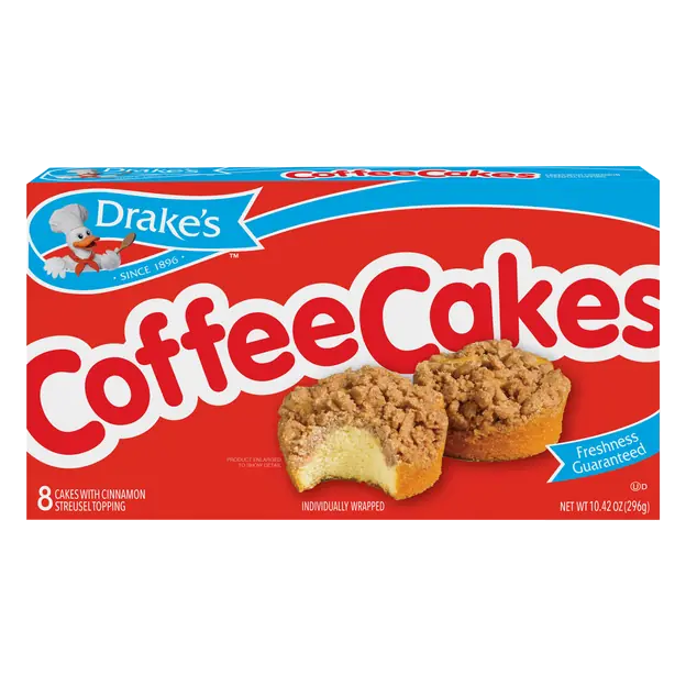 Coffee Cakes - 8 ct