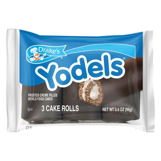 Yodels Snack Cake Rolls - 3 ct