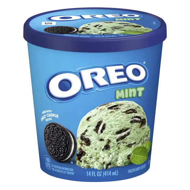 Oreo Mint Frozen Dairy Dessert 14 fl oz