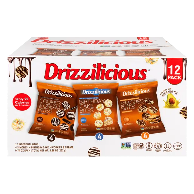 Mini Rice Cakes Variety Pack - 12 ct