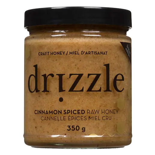 Drizzl Raw Honey Cinnamon Spiced 350 g