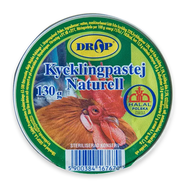Kycklingpaté Halal 130g