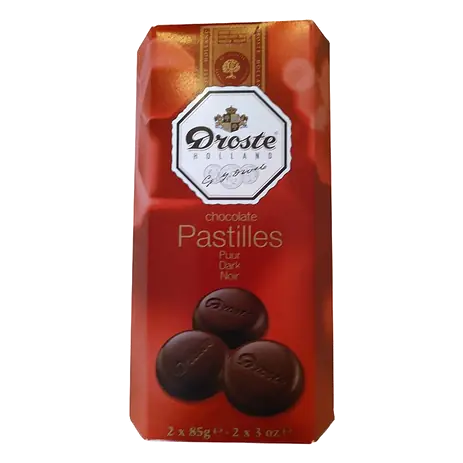 Dark Chocolate Pastilles 2 x 85 g