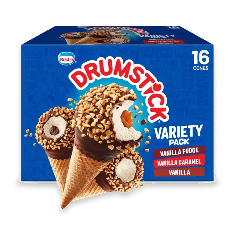 Vanilla Caramel Sundae Cone