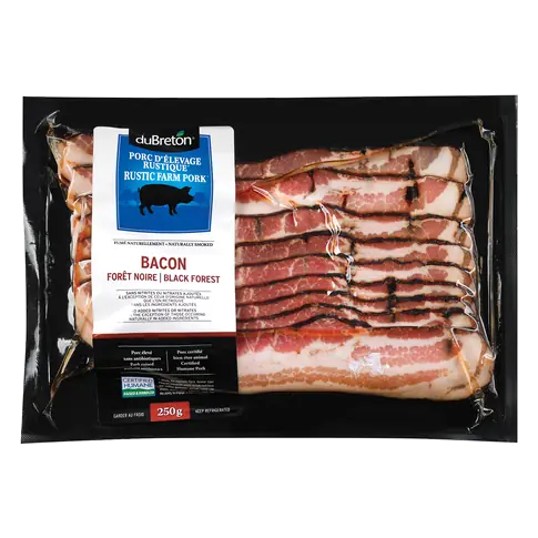 Bacon Black Forest Rustic 250 g