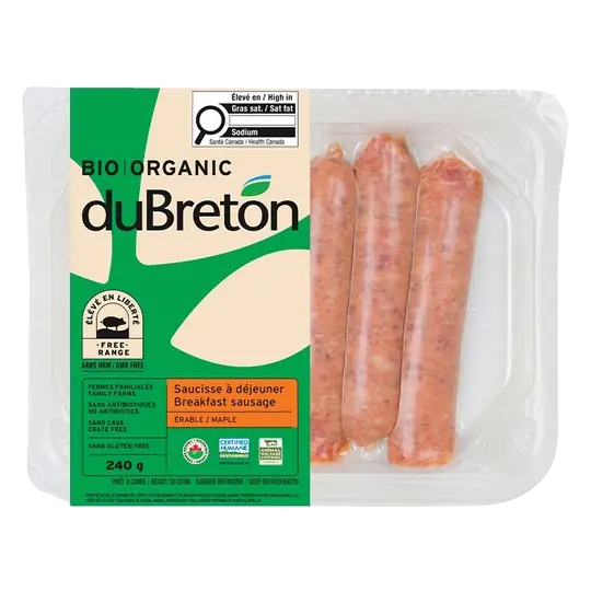 Breakfast Sausages Maple 240 g
