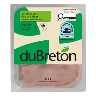 Cooked Ham Slices Thin 175 g
