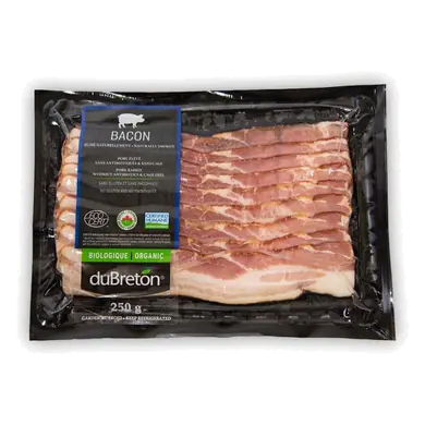 Organic Bacon Regular 250 g