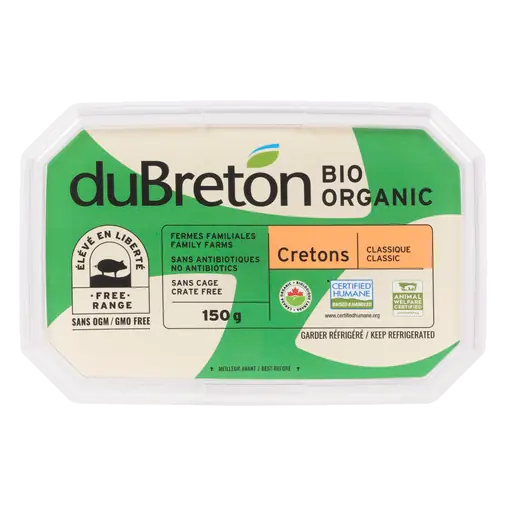 Organic Cretons Classic 150 g