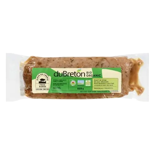 Organic Pork Boneless Loin Filet Provencal 525 g