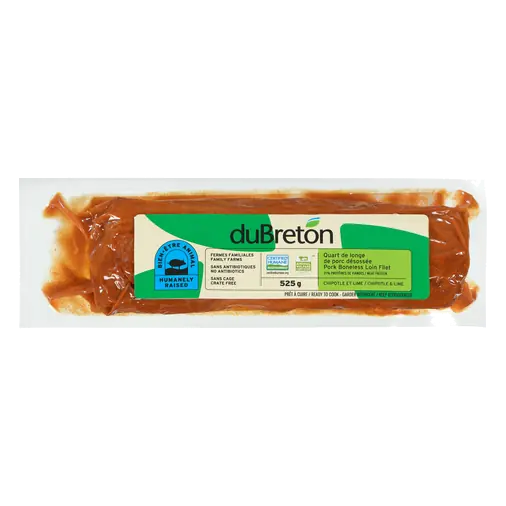 Pork Loin Filet Boneless Chipotle & Lime 525 g