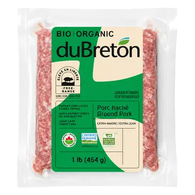 Ground Pork Extra Lean Vacuum Pack 454 g