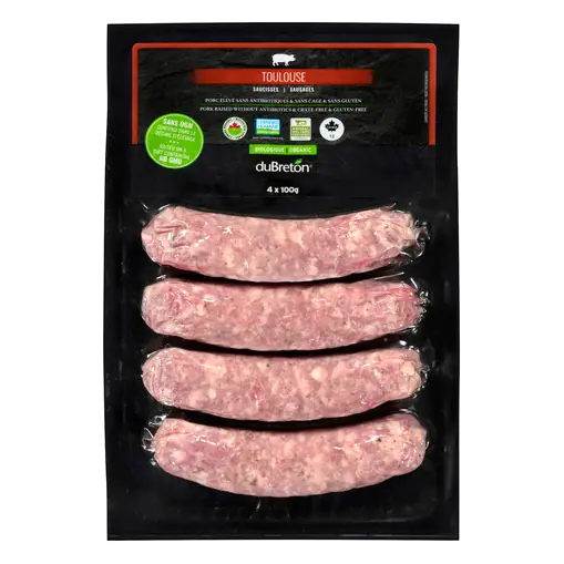 Toulouse Sausage Original 4 x 100 g