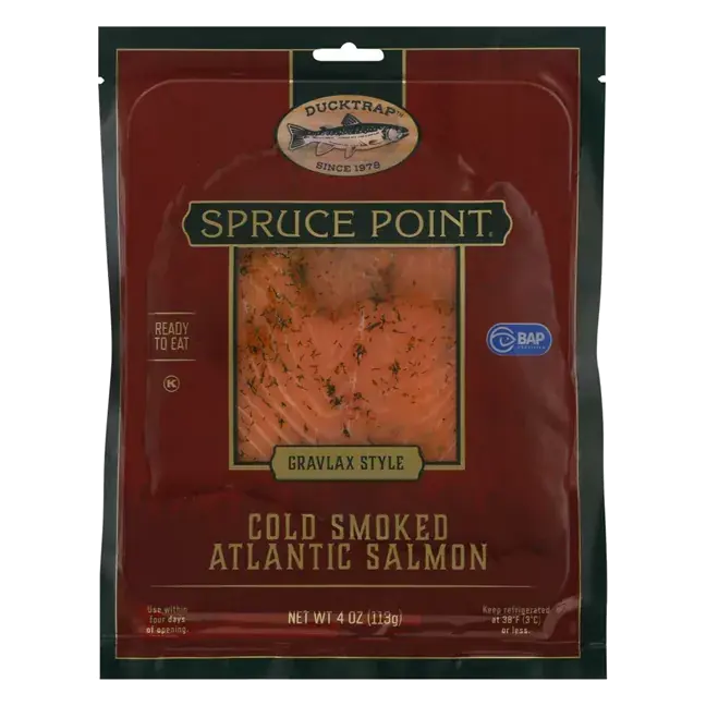Scottish Style Spruce Point Smoked Atlantic Salmon
