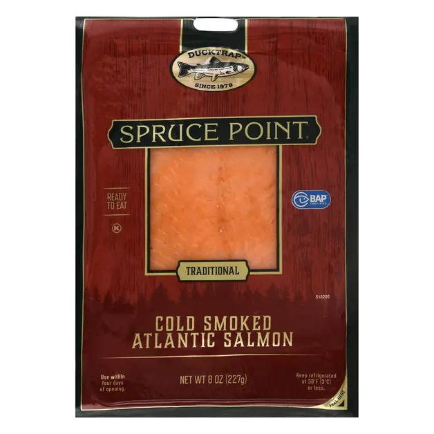 Spruce Point Traditional Cold Smoked Atlantic Salmon