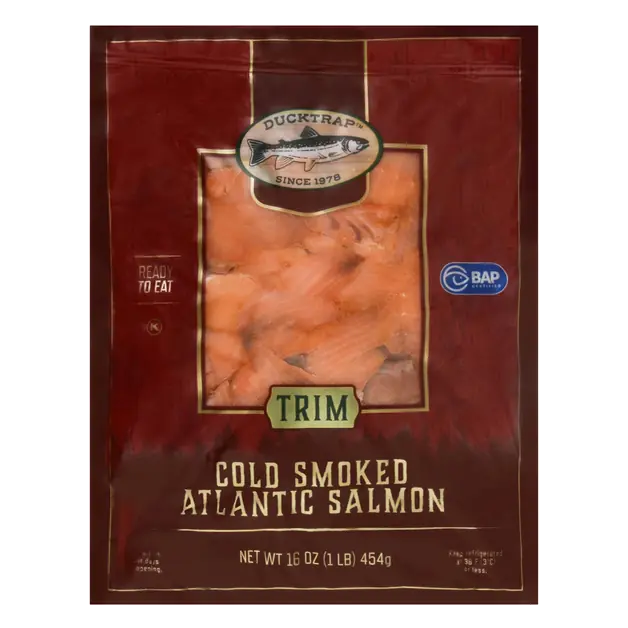 Trim Cold Smoked Atlantic Salmon