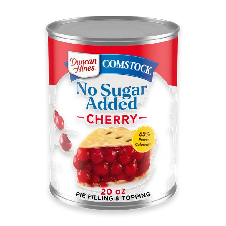 Comstock No Sugar Added Cherry Pie Filling and Topping