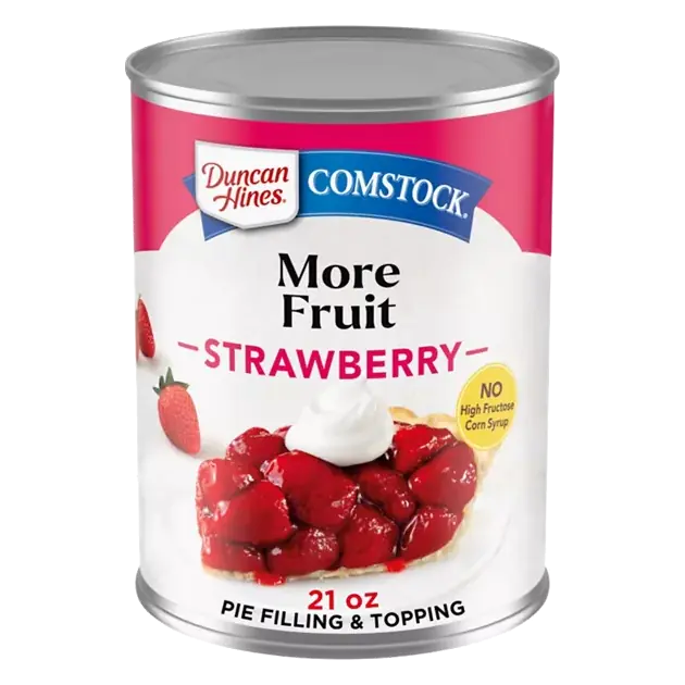 Comstock Premium Strawberry Pie Filling and Topping