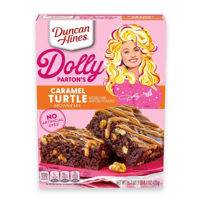 Dolly Parton's Caramel Turtle Flavored Brownie Mix