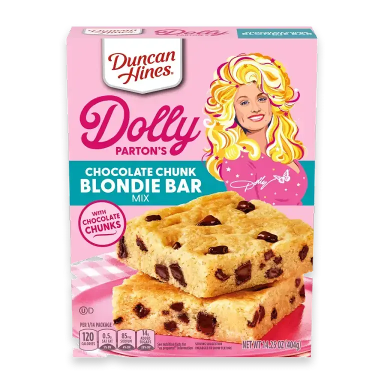 Dolly Parton's Chocolate Chunk Blondie Bar Dessert Mix