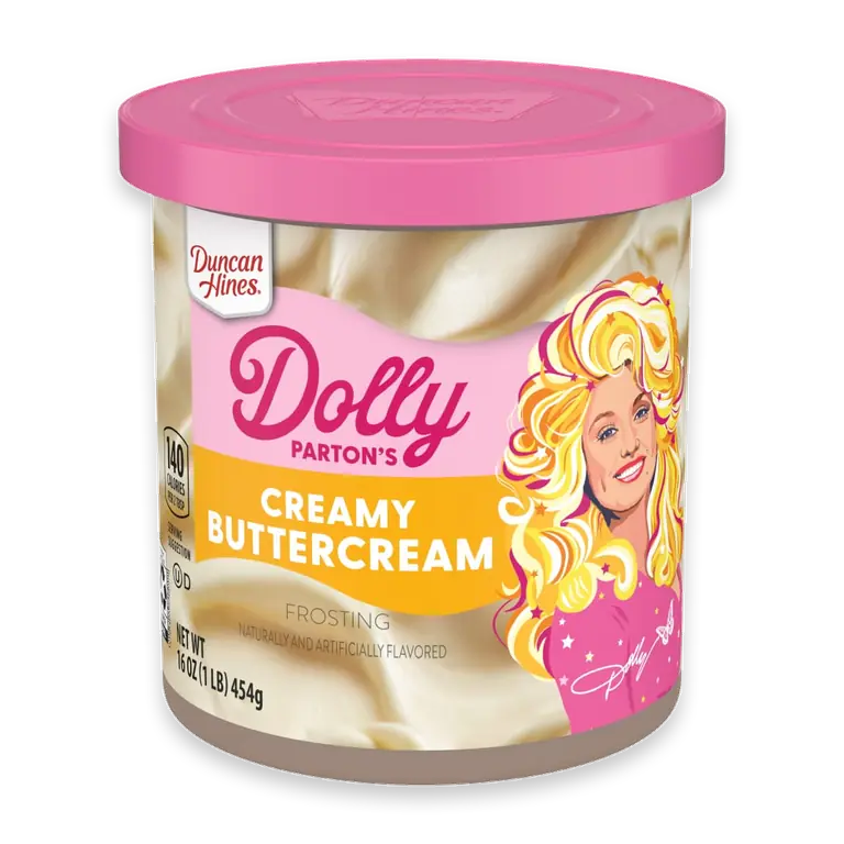 Dolly Parton's Favorite Creamy Buttercream Flavored Cake Frosting