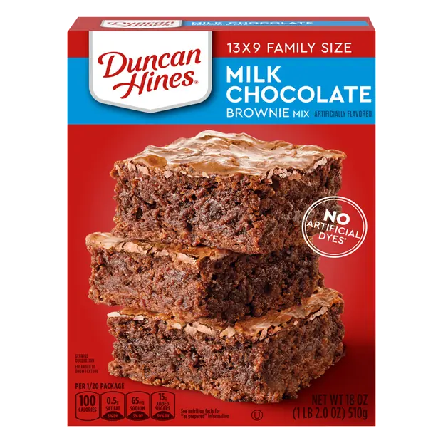 Milk Chocolate Brownie Mix Family Size
