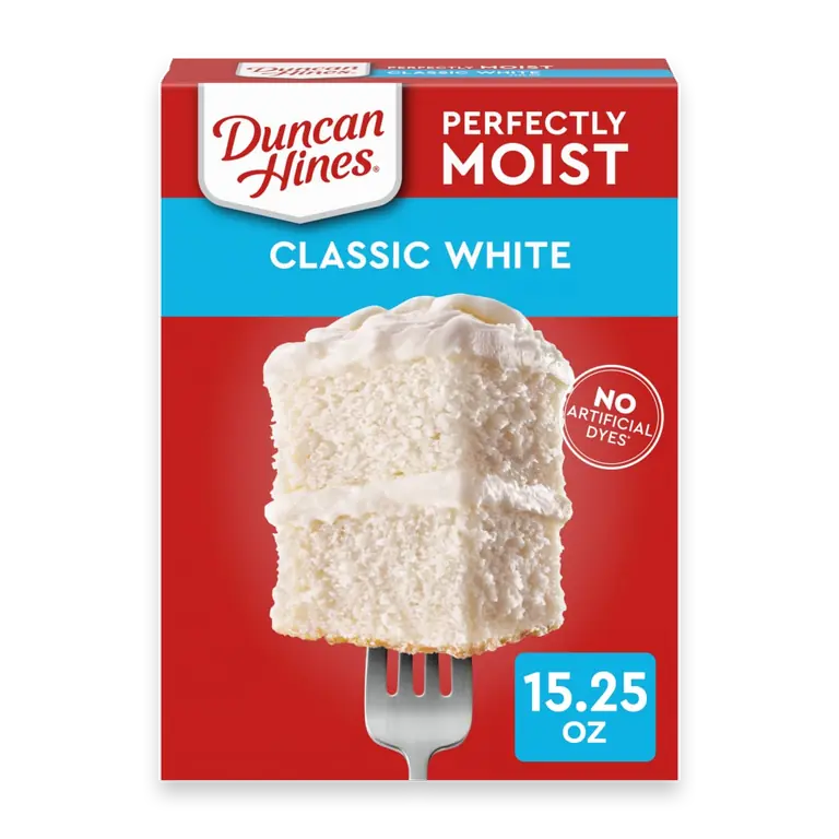 Perfectly Moist Classic White Cake Mix