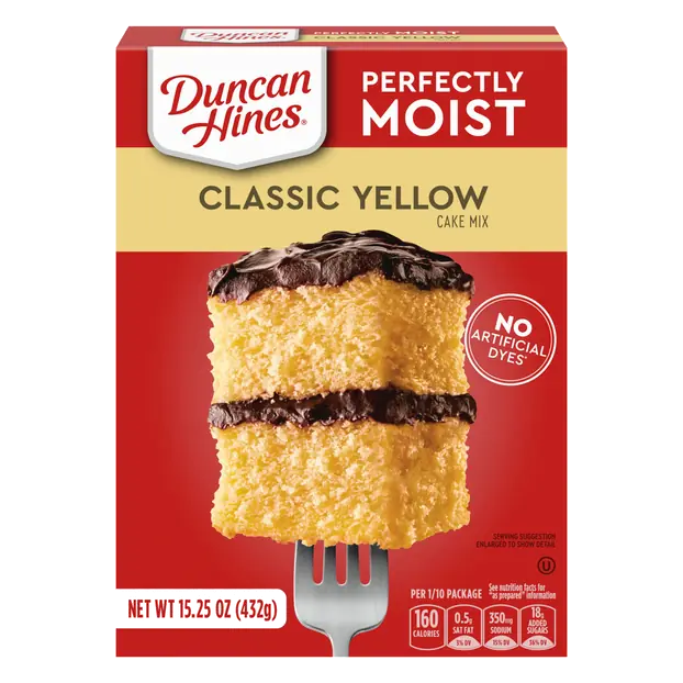 Perfectly Moist Classic Yellow Cake Mix