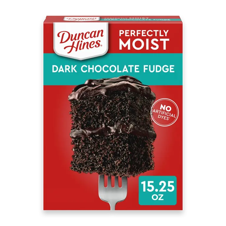 Perfectly Moist Dark Chocolate Fudge Cake Mix