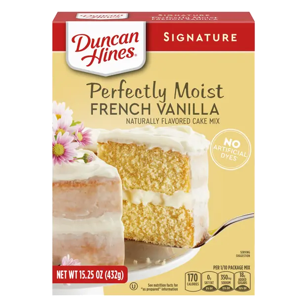 Signature Perfectly Moist French Vanilla Cake Mix