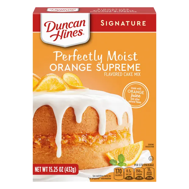 Signature Perfectly Moist Orange Supreme Cake Mix