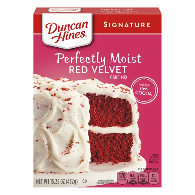 Signature Perfectly Moist Red Velvet Cake Mix