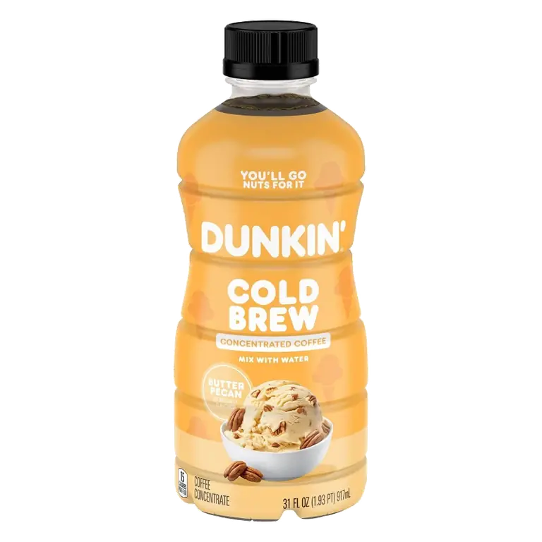 Dunkin' Donuts Butter Pecan Cold Brew Coffee Concentrate, 31 fl oz