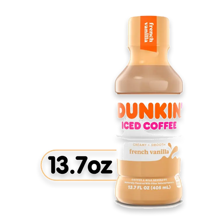 Dunkin' French Vanilla Iced Coffee Bottle