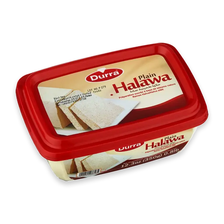 Halva Vanilj Slät 350g