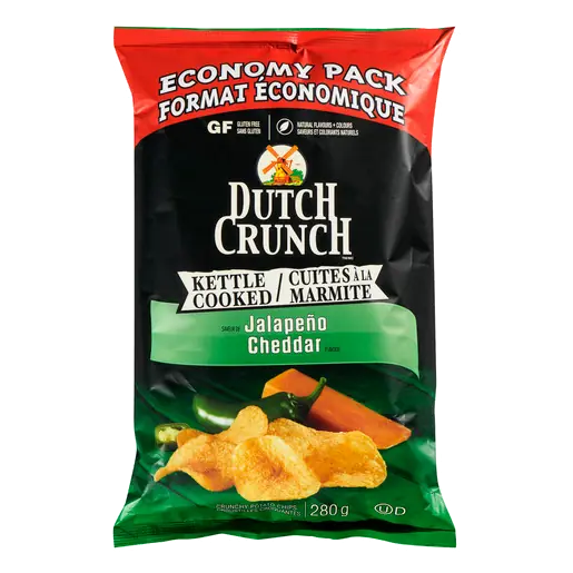 Potato Chips Jalapeno & Cheddar 280 g